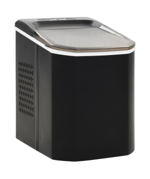 VIDAXL 50756 Eiswürfelmaschine (112 Watt, Schwarz)