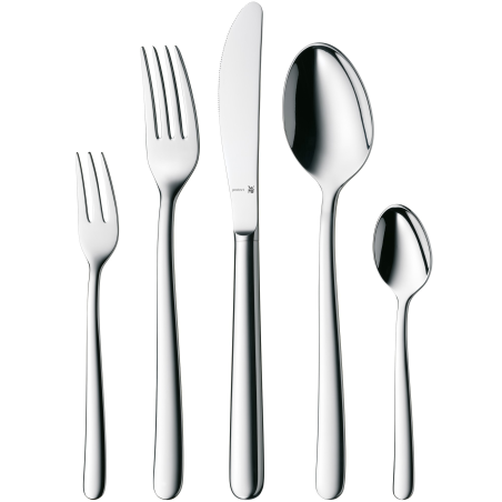 WMF 12.6000.6341 Kult 66-tlg. Besteck-Set Edelstahl