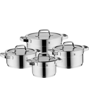 WMF 07.9004.6380 Compact Cuisine Topf-Set Cromargan®: Edelstahl Rostfrei 18/10, poliert