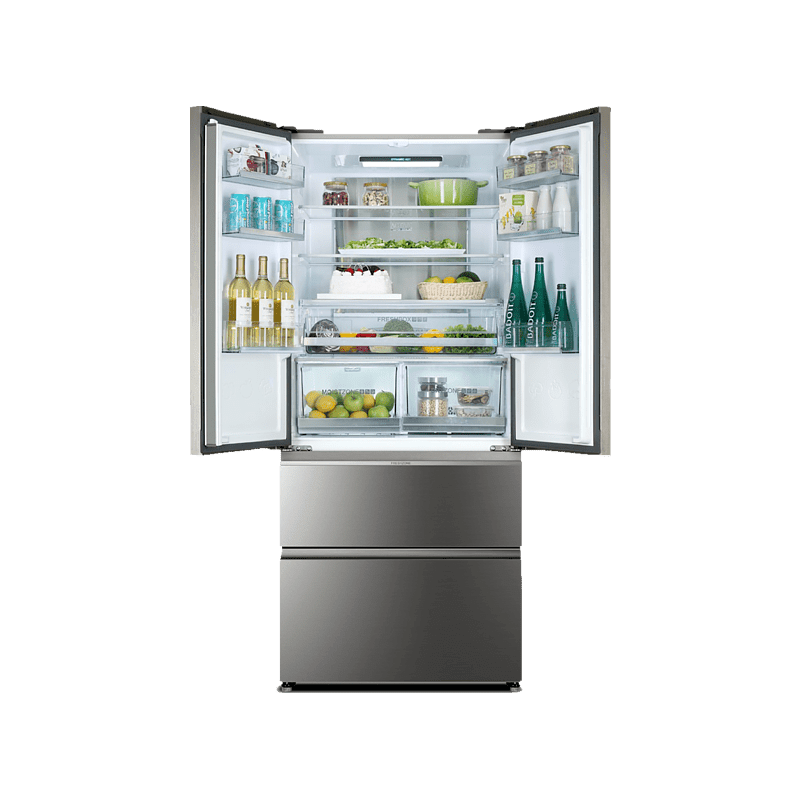 HAIER HB18FGSAAA French Door (E, 1900 mm hoch, Design-Glasfront) HAIER HB18FGSAAA French Door (E, 1900 mm hoch, Design-Glasfront)