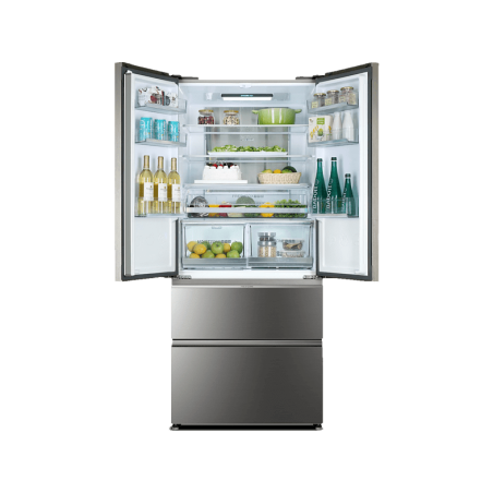 HAIER HB18FGSAAA French Door (E, 1900 mm hoch, Design-Glasfront)