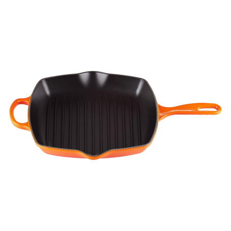 LE CREUSET 26 cm Bratpfanne (Stahl, Beschichtung: Emaille) orange