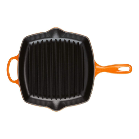 LE CREUSET 26 cm Bratpfanne (Stahl, Beschichtung: Emaille) orange