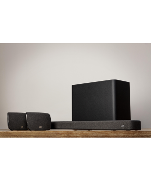 POLK AUDIO REACT, Soundbar, Schwarz