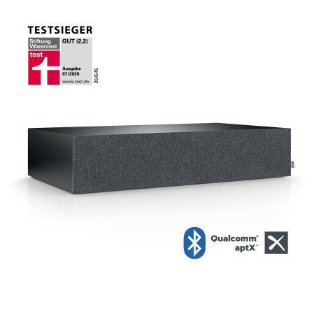 NUBERT nuBox AS-225 Soundbar aktiv | Soundplate, Graphit