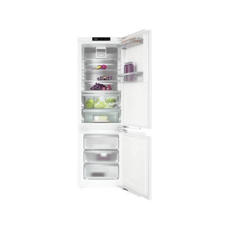 MIELE KFN 7774 D Kühlgefrierkombination (D, 207 kWh, 1770 mm hoch, Weiß)