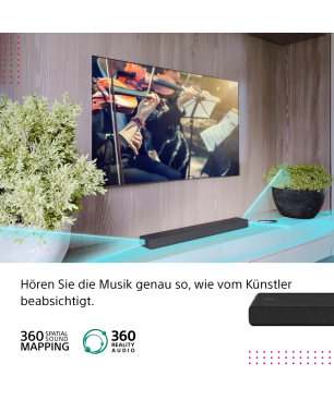 SONY HT-A 3000 Dolby Atmos, Soundbar, Schwarz