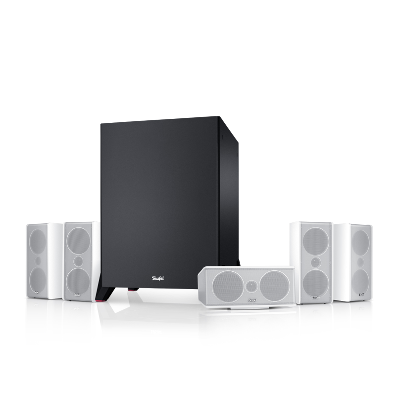 TEUFEL Consono 35 Mk3 Power Edition "5.1-Set" 5.1 System, Weiß) TEUFEL Consono 35 Mk3 Power Edition "5.1-Set" 5.1 System, Weiß)