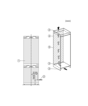 MIELE KFN 7774 D Kühlgefrierkombination (D, 207 kWh, 1770 mm hoch, Weiß)