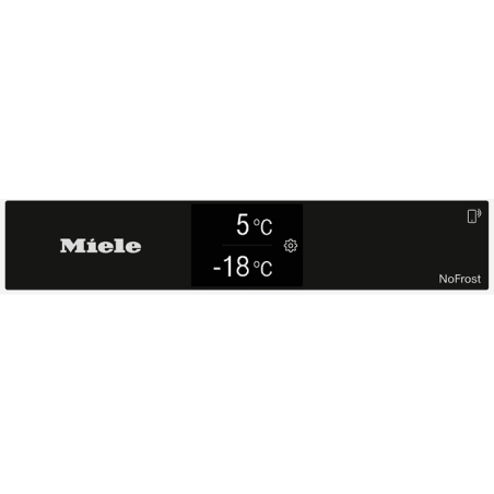 MIELE KFN 7744 E Kühl- / Gefrierkombination (E, 1770 mm hoch, k.A.)