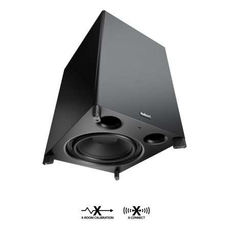 NUBERT nuSub XW-1200 Subwoofer, Schwarz
