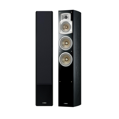 YAMAHA NS-F 350 SCHWARZ Standlautsprecher, Schwarz