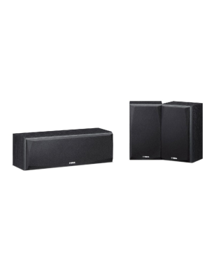YAMAHA NS-P 51 SCHWARZ Lautsprechersystem (Surround Erweiterung, Schwarz)