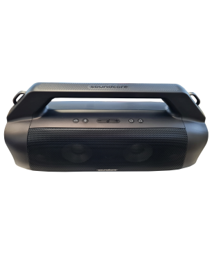 SOUNDCORE BY ANKER Motion Boom Plus Tragbarer Lautsprecher, Schwarz
