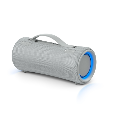 SONY SRS-XG 300 Bluetooth Lautsprecher, Hellgrau, Wasserfest