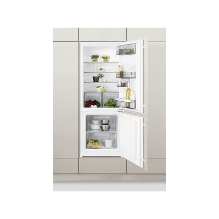 AEG SCE714FALS Kühlgefrierkombination (F, 253 kWh, 1441 mm hoch, Weiß)