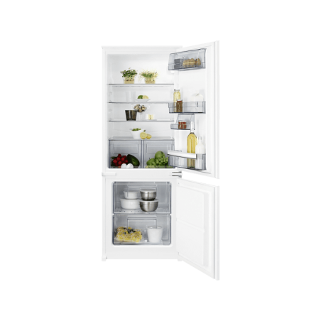AEG SCE714FALS Kühlgefrierkombination (F, 253 kWh, 1441 mm hoch, Weiß)