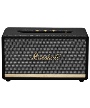 MARSHALL STANMORE BT II BLACK EU Bluetooth Lautsprecher, Schwarz