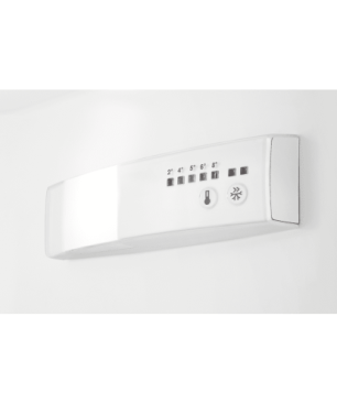 AEG SCE714FALS Kühlgefrierkombination (F, 253 kWh, 1441 mm hoch, Weiß)