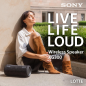 SONY SRS-XG 300 Bluetooth Lautsprecher, Schwarz, Wasserfest SONY SRS-XG 300 Bluetooth Lautsprecher, Schwarz, Wasserfest
