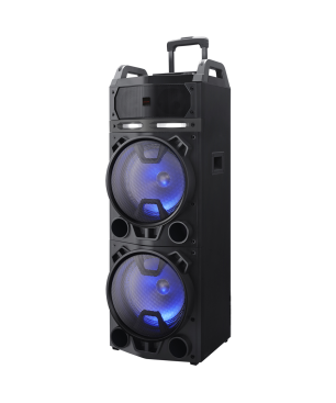 AIWA KBTUS-900 The Earthquake Lautsprecher, Schwarz