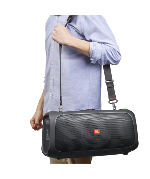 JBL Party Box on the go Bluetooth Lautsprecher, Schwarz