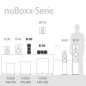 NUBERT nuBoxx B-50 Center Lautsprecher, Eisgrau NUBERT nuBoxx B-50 Center Lautsprecher, Eisgrau
