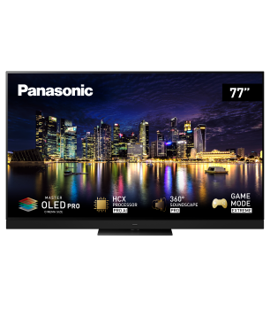 PANASONIC TX-77MZW2004 OLED TV (Flat, 77 Zoll / 195 cm, QLED 4K, SMART TV, My Home Screen 8.0)