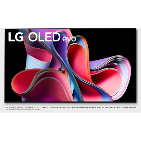 LG OLED83G39LA OLED evo TV (Flat, 83 Zoll / 210 cm, OLED 4K, SMART TV, webOS 23 mit LG ThinQ)