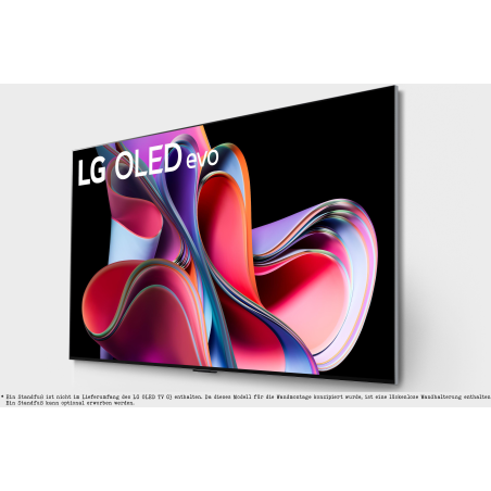 LG OLED83G39LA OLED evo TV (Flat, 83 Zoll / 210 cm, OLED 4K, SMART TV, webOS 23 mit LG ThinQ)