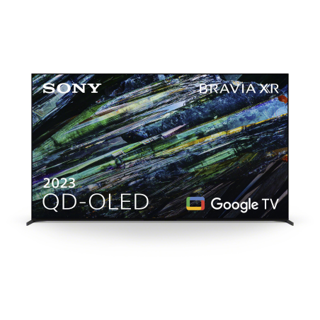 SONY BRAVIA XR-77A95L OLED TV (Flat, 77 Zoll / 195 cm, QLED 4K, SMART TV, Google TV)