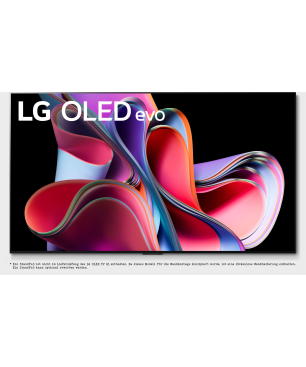 LG OLED77G39LA OLED evo TV (Flat, 77 Zoll / 195 cm, OLED 4K, SMART TV, webOS 23 mit LG ThinQ)