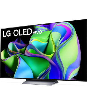 LG OLED65C31LA OLED evo TV (Flat, 65 Zoll / 165 cm, QLED 4K, SMART TV, webOS 23)