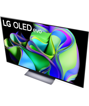 LG OLED65C31LA OLED evo TV (Flat, 65 Zoll / 165 cm, QLED 4K, SMART TV, webOS 23)
