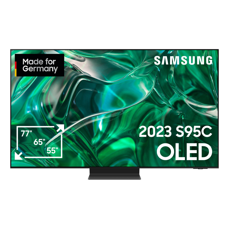 SAMSUNG GQ65S95CAT OLED TV (Flat, 65 Zoll / 163 cm, OLED 4K, SMART TV, Tizen) SAMSUNG GQ65S95CAT OLED TV (Flat, 65 Zoll / 163 cm, OLED 4K, SMART TV, Tizen)
