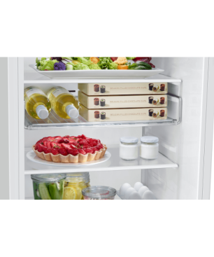 SAMSUNG BRB2G715FWW/EG Kühlgefrierkombination (F, 288 kWh, 1775 mm hoch, Weiß)