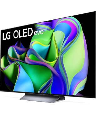LG OLED55C37LA OLED evo TV (Flat, 55 Zoll / 139 cm, UHD 4K, SMART TV, webOS 23 mit LG ThinQ)