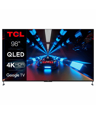 TCL 98 C 735 QLED TV (Flat, 98 Zoll / 248,92 cm, UHD 4K, Google TV)