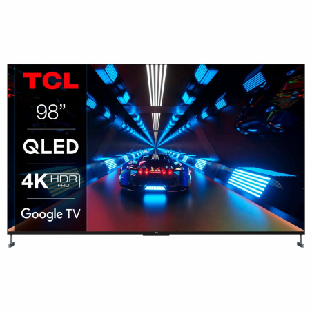 TCL 98 C 735 QLED TV (Flat, 98 Zoll / 248,92 cm, UHD 4K, Google TV)