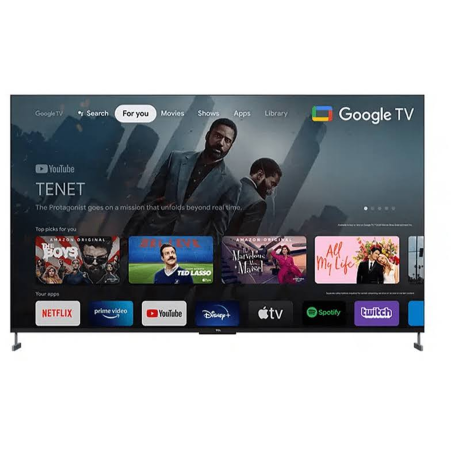 TCL 98 C 735 QLED TV (Flat, 98 Zoll / 248,92 cm, UHD 4K, Google TV)