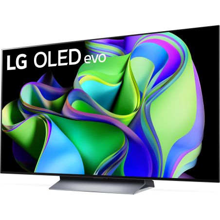 LG OLED77C31LA OLED evo TV (Flat, 77 Zoll / 195 cm, OLED 4K, SMART TV, webOS 23)
