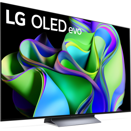 LG OLED65C37LA OLED evo TV (Flat, 65 Zoll / 165 cm, UHD 4K, SMART TV, webOS 23 mit LG ThinQ)
