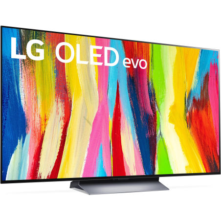 LG OLED55C27LA OLED evo TV (Flat, 55 Zoll / 139 cm, UHD 4K, SMART TV, webOS 22 mit LG ThinQ)