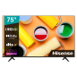 HISENSE 75A6BG LED TV (Flat, 75 Zoll / 190,5 cm, UHD 4K, SMART TV, VIDAA U5)