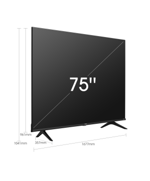 HISENSE 75A6BG LED TV (Flat, 75 Zoll / 190,5 cm, UHD 4K, SMART TV, VIDAA U5)
