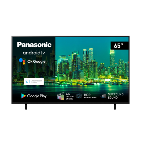 PANASONIC TX-65LXW704 LED TV (Flat, 65 Zoll / 164 cm, UHD 4K, SMART TV, Android)