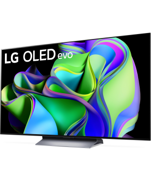 LG OLED55C31LA OLED evo TV (Flat, 55 Zoll / 139 cm, OLED 4K, SMART TV, webOS 23)