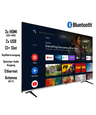 TELEFUNKEN QU70AN900S QLED TV (Flat, 70 Zoll / 177 cm, UHD 4K)