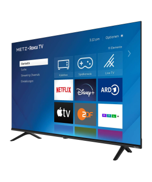 METZ BLUE 55MUD6001Z 4K TV (Flat, 55 Zoll / 139 cm, UHD 4K)