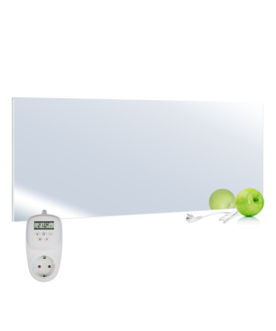 VIESTA H700-SP Spiegel Infrarotheizung + Thermostat TH12 Infrarotheizung (700,00 Watt)